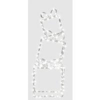 Eagle Connect Festoon Black Rubber Ip65 10M 10X2W Cw Opaque Lamp LED Colour Cool White, Black