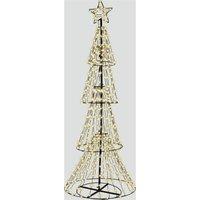 Eagle Connect Cluster Lights White Rubber Ip65 Cg 15M Led Colour Gold, White