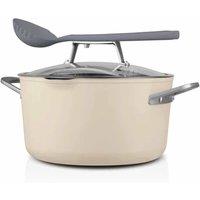 Ninja Foodi 8-in-1 Possible Pot with ZEROSTICK (Vanilla Bean) CW202WHUK, Cream