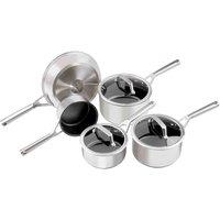Ninja Foodi ZEROSTICK Stainless Steel 5-Piece Pan Set - C65000UK, Multi