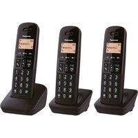 Panasonic Triple Digital Cordless Phone Black