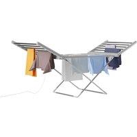 DMD Winged Electric Clothes Dryer, Silver