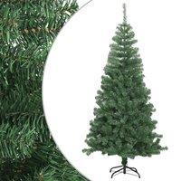 Vidaxl Artificial Christmas Tree With Stand 120 Cm 230 Branches, Green