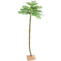 vidaXL LED Palm Tree Warm White 252 LEDs 400 cm, White