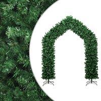 Vidaxl Christmas Tree Arch Green 270 Cm, Green