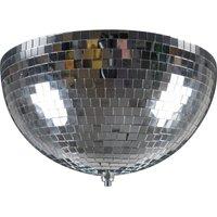 Fxlab Half Mirror Ball With Built In Motor 200Mm, Silver