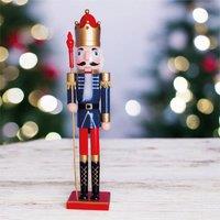 St Helens Nutcracker Christmas Decoration, Multi