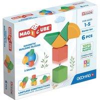 Geomag Magicube Magnetic Shapes Starter Set - 6 Pieces, Multi