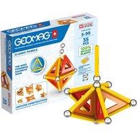 Geomag Magnetic Panels - 35 Pieces, Multi