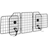 PawHut Dog Guard for SUVs, Vehicles, Vans, Car Barrier with Adjustable Width, Black