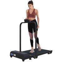HOMCOM 2.5HP Folding Treadmill Walking Pad with Remote Control, 1-10KM/H, Black