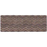 My Mat Cotton Indoor Candy Linen Zig Zag 50X150, Cream
