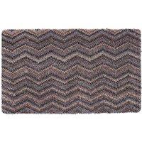 My Mat Cotton Indoor Candy Rock Zig Zag 50X75, Brown