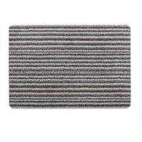 My Mat Plain Portland Stone Stripe 50X75, Grey