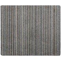 My Mat Plain Portland Stone Stripe 80X95, Grey
