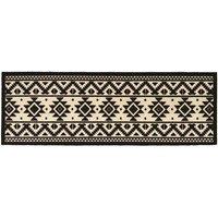 My Mat Nylon Indoor Pattern My Tribal 1 Runner 50X150, Black