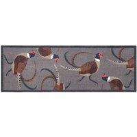 My Mat Nylon Indoor Pattern My Pheasant Runner 50X150, Grey