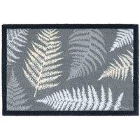My Mat Nylon Indoor Pattern My Leaves 2 50X75, Grey