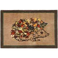 My Mat Nylon Indoor Pattern My Floral Hedgehog 50X75, Multi
