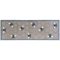 My Mat Nylon Indoor Pattern My Bee 1 Runner 50X150, Cream