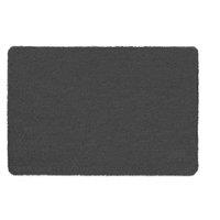 My Mat Soft Washable Mat Charcoal 50X75, Grey