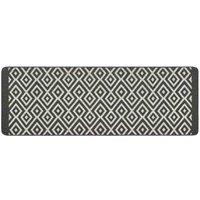 My Mat My Stain Resistant Cosy Charcoal 67X200, Black