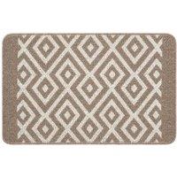 My Mat My Stain Resistant Cosy Stone 50X75 Mat, Brown