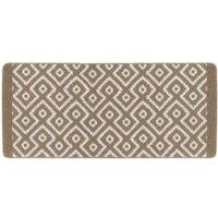 My Mat My Stain Resistant Cosy Stone 67X150, Brown