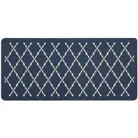 My Mat My Stain Resistant Arbor Navy 67X150, Blue