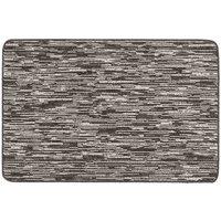 My Mat My Stain Resistant Broken Stripe Charcoal 67X100, Grey