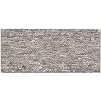 My Mat My Stain Resistant Broken Stripe Silver 67X150, Grey