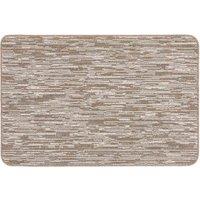 My Mat My Stain Resistant Broken Stripe Stone 67X100, Brown