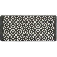 My Mat My Stain Resistant Crescent Charcoal 67X150, Grey