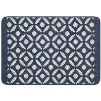 My Mat My Stain Resistant Crescent Navy 67X100, Blue