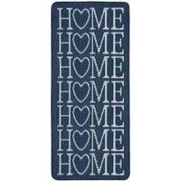 My Mat My Stain Resistant Home Navy 67X150, Blue