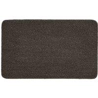 My Mat My Stain Resistant Plain Charcoal 50X80, Grey