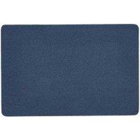 My Mat My Stain Resistant Plain Navy 67X100, Blue