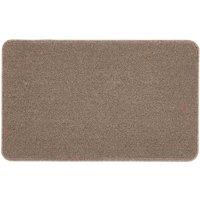 My Mat My Stain Resistant Plain Stone 50X80, Brown