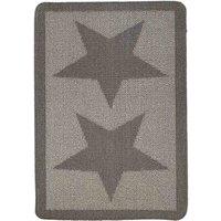 My Mat My Stain Resistant Star Charcoal 67X100, Grey