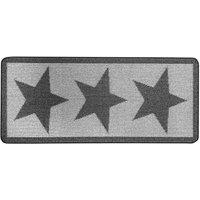 My Mat My Stain Resistant Star Charcoal 67X150, Grey
