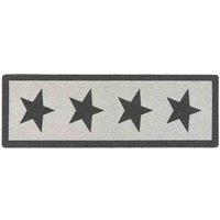 My Mat My Stain Resistant Star Charcoal 67X200, Grey