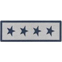 My Mat My Stain Resistant Star Navy 67X200, Blue