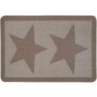 My Mat My Stain Resistant Star Stone 50X80, Brown
