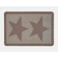 My Mat My Stain Resistant Star Stone 67X100, Brown