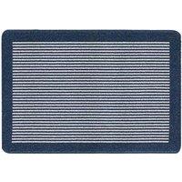 My Mat My Stain Resistant Stripe Navy 67X100, Blue