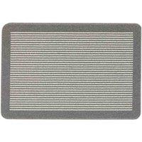 My Mat My Stain Resistant Stripe Silver 67X100, Grey