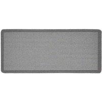 My Mat My Stain Resistant Stripe Silver 67X150, Grey