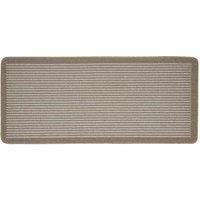My Mat My Stain Resistant Stripe Stone 67X150, Brown