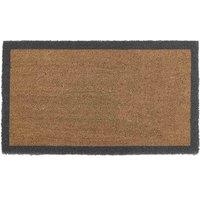 My Mat Printed Coir Border 45X75, Grey