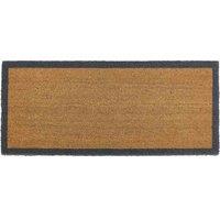 My Mat Printed Coir Border 55X125, Grey